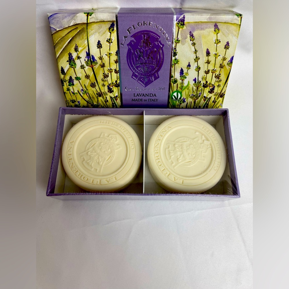 La Florentina Sculpted Lavender Hand Soap